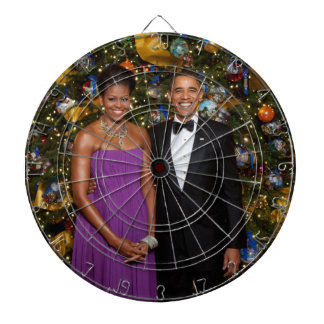 Diana Presidente estadounidense Barack Obama en tarjeta