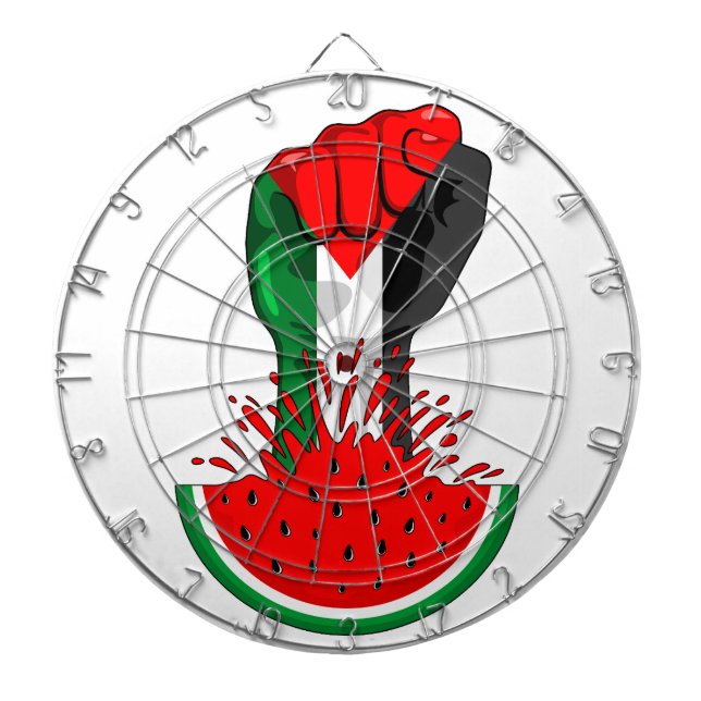 Diana Prima de resistencia palestina sobre la sandía (Frente)