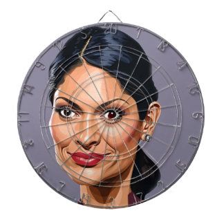 Diana Priti Patel 1 Dartboard