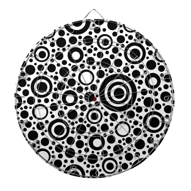 Diana Puntos negros y patrón de círculo + tu texto y fon (Frente)