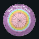 Diana Púrpura arco iris círculos diversión gradiente per<br><div class="desc">Púrpura arco iris círculos diversión gradiente personalizado</div>