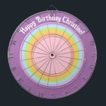 Diana Púrpura arco iris círculos diversión gradiente per<br><div class="desc">Púrpura arco iris círculos diversión gradiente personalizado</div>