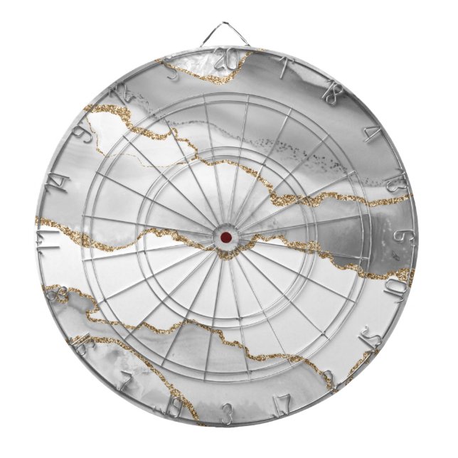 Diana Purpurina dorado refinado de la agata de mármol bl (Frente)
