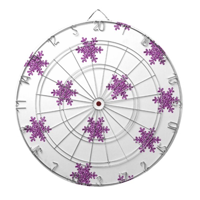 Diana Purpurina rosado Snowflake (Frente)