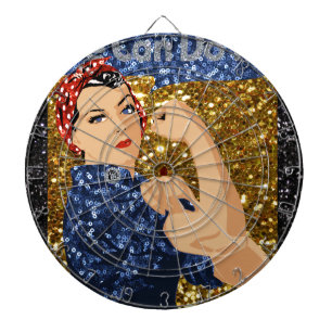 Diana purpurina rosie the riveter