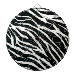Diana RAB Rockabilly Estampado de Cebra Negro y Blanco