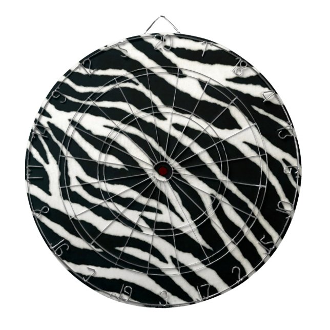 Diana RAB Rockabilly Estampado de Cebra Negro y Blanco (Frente)