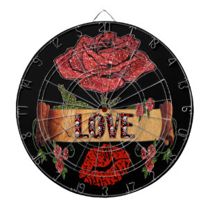Diana RAB Rockabilly Valentine Rosas, Love & Lipstick