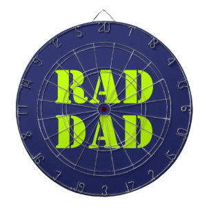 Diana Rad Dad neon verde marina azul tipografía moderna