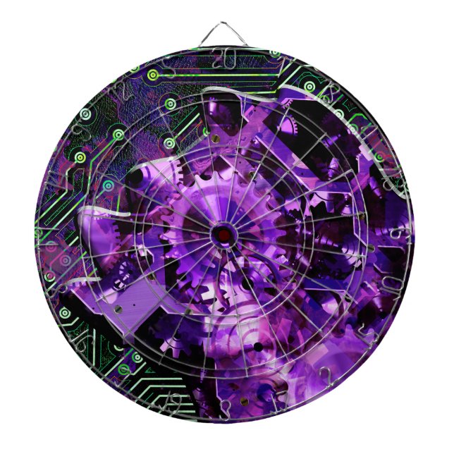 Diana Radical Steampunk 5 Dart Board (Frente)