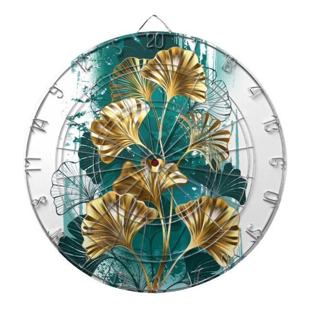 Diana Rama con hojas doradas Ginko Biloba (Frente)