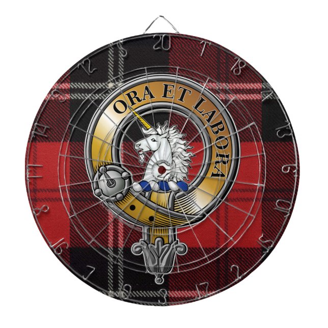 Diana Ramsay Tartan & Badge (Frente)