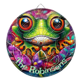 Diana Rana Hormigón Abstracto Floral Ranas Personalizada