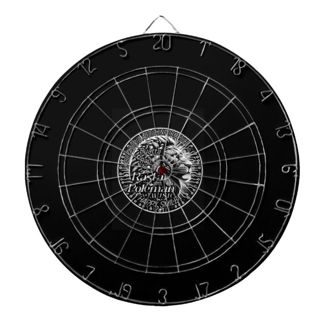 Diana Rasta Poleman Dartboard (Frente)