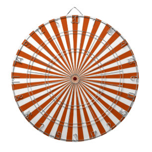 Diana rayas solares retro naranja y blanco