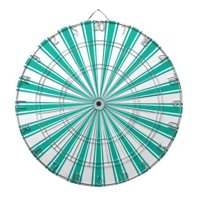 Diana Rayos Retro Turquesa y Blanco Funky (Frente)