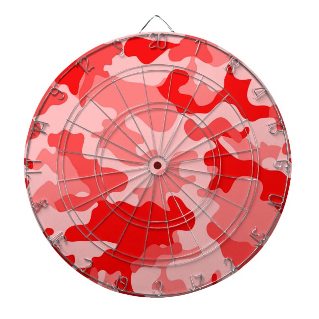 Diana Red Camo Dartboard (Frente)