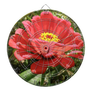 Diana Red Zinnia Dart Board