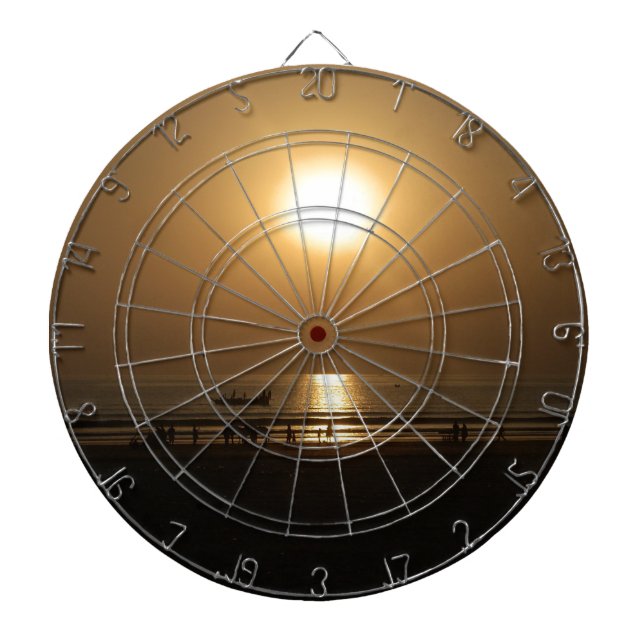 Diana Reflexión sobre la puesta de sol en verano dorado  (Frente)