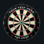 Diana Regalo de texto de Personalizado clásico de tabler<br><div class="desc">Un gran regalo para el Jugador Darts en tu vida. La sorpresa perfecta para los hombres, padre, marido y abuelo en El día de San Valentín, cumpleaños y Navidades. El regalo Darts Sport perfecto para hombres y mujeres que aman jugar Dart en tableros en un Pub o en casa con...</div>