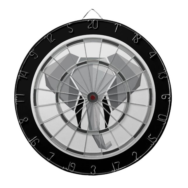 Diana Regulación de la cabeza del elefante geométrico (Frente)