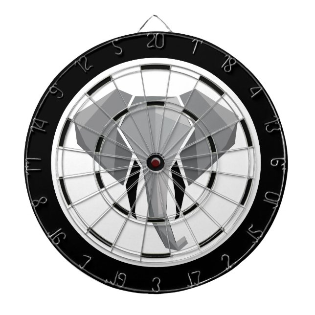 Diana Regulación de la cabeza del elefante geométrico (Frente)