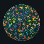 Diana Resumen de mosaicos de patrones de animales<br><div class="desc">Diseño de mosaicos de patrones abstractos por EDDA Fröhlich / EDDArt | Básico: animales locos diferentes para los amantes del arte</div>