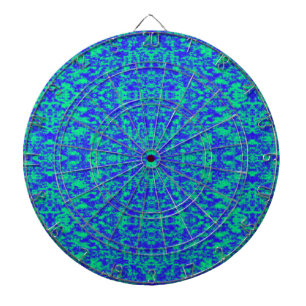 Diana Resumen Fractal En Azul Y Verde