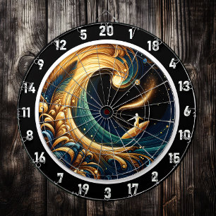 Diana Resumen Surfer Beach Energy Art