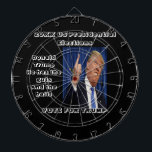 Diana Retrato de Donald Trump<br><div class="desc">Retrato de la Junta de arte Donald Trump. Con las palabras. Donald Trump tiene las agallas y las pelotas en el texto blanco. Puede cambiar el texto si lo desea.</div>