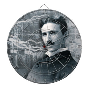 DIANA RETRATO DE NIKOLA TESLA EN NEGRO