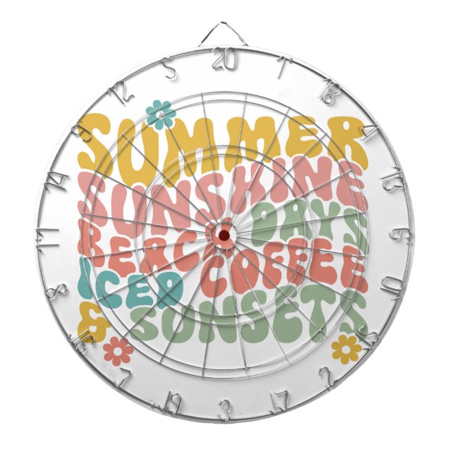 Diana Retro Groovy Summer Pink Monograma Nombre (Frente)