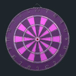 Diana Rosa y femenino púrpura<br><div class="desc">Este dartboard bonito se hace en sombras de la púrpura y del rosa. Es un tablero lindo del juego para el chica femenino en su vida. ¡Vea más variaciones en nuestra tienda!</div>