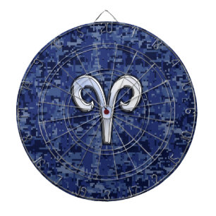 Diana Rótulo Aries Zodiac sobre decoración de camo digit
