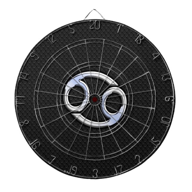 Diana Rótulo cromado como el Zodiaco contra el cáncer al (Frente)