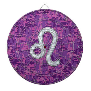 Diana Rótulo Leo Zodiac en camuflaje digital de Fuchsia