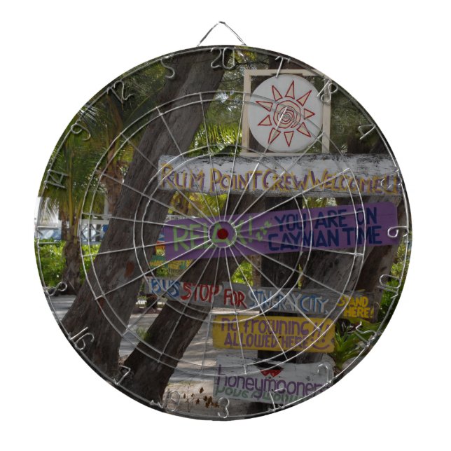 Diana Rótulo post Rum Point Gran Caimán (Frente)