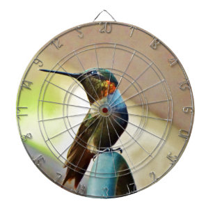 Diana Ruby encaramado y colibrí verde