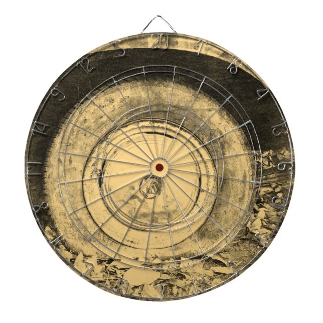 Diana Rueda vieja de coche clásico (Frente)