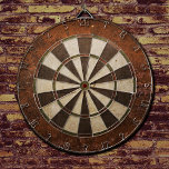 Diana Rusty Steampunk<br><div class="desc">tablero de dardos de impresión de textura metalizado desordenada.</div>