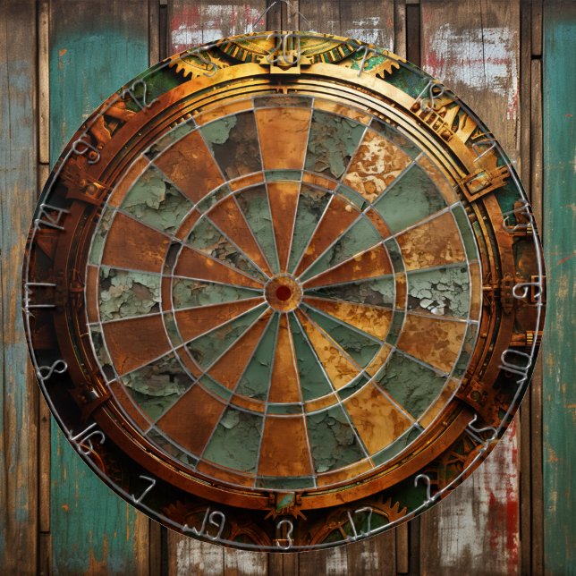Diana Rusty Steampunk Dartboard (Subido por el creador)