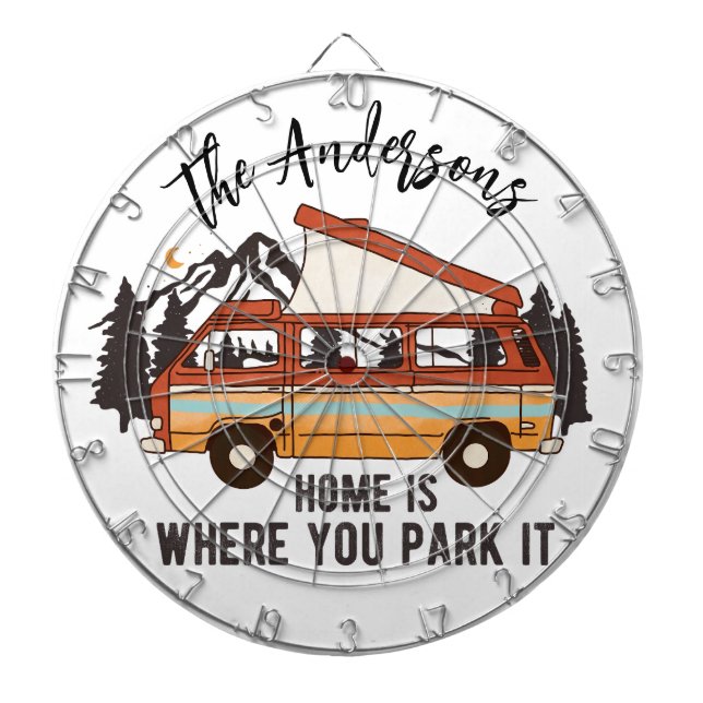 Diana RV Camping Tent TrailHome es donde lo estacionas (Frente)