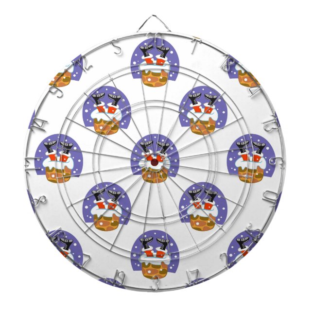 Diana Santa Claus En Chimney, Nieve, Navidades, Año Nuev (Frente)