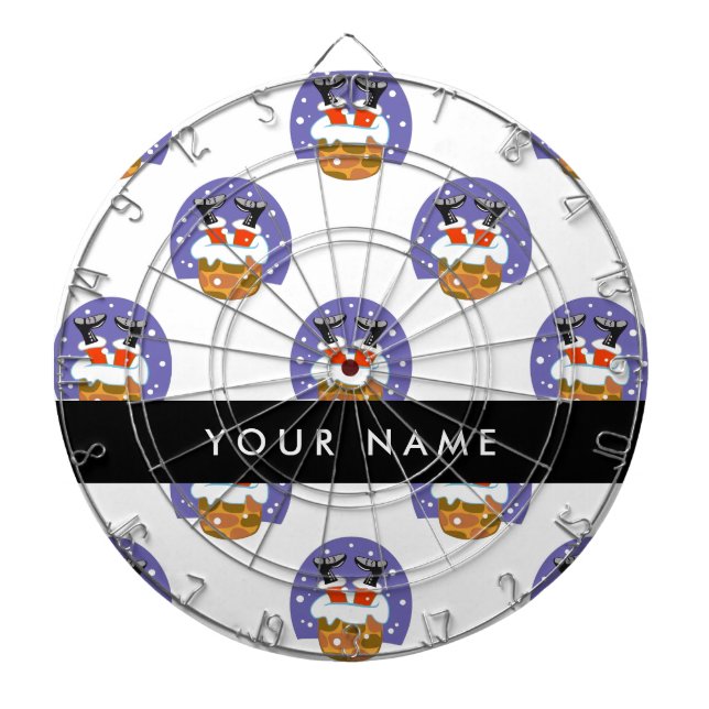 Diana Santa Claus En Chimney, Nieve, Navidades, Año Nuev (Frente)