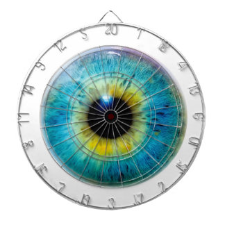 Diana Saque a su ojo - el dartboard del globo del ojo