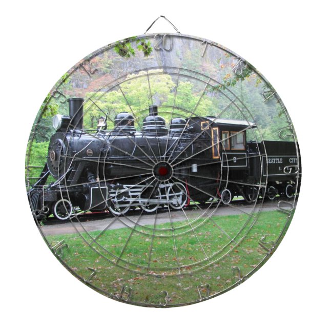 Diana Seattle retiró el motor del tren de ferrocarril (Frente)