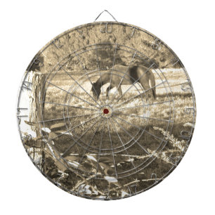 Diana Sepia tono Caballo marrón y cerca