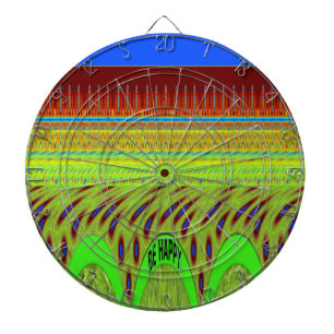 Diana Ser feliz regalo del motivo de polka colorido