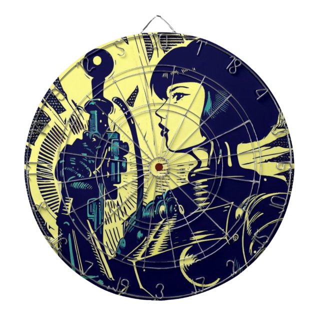 Diana SF Anime Hero - Woodcut (3) (Frente)