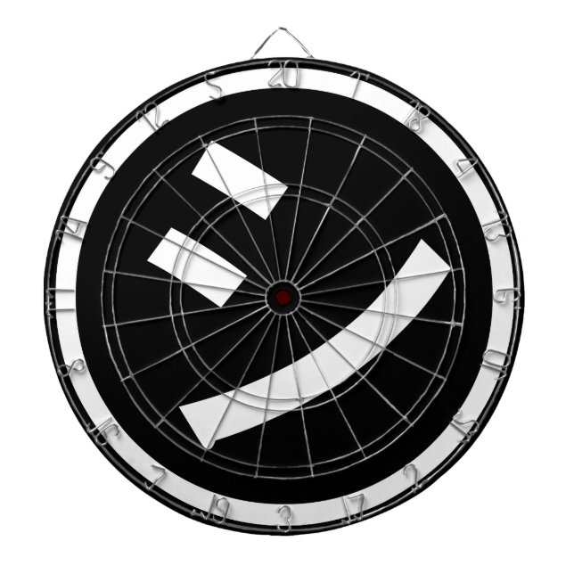 Diana ㋛ Shi Kana Katakana Emoji sonriente / Emoticon (Frente)